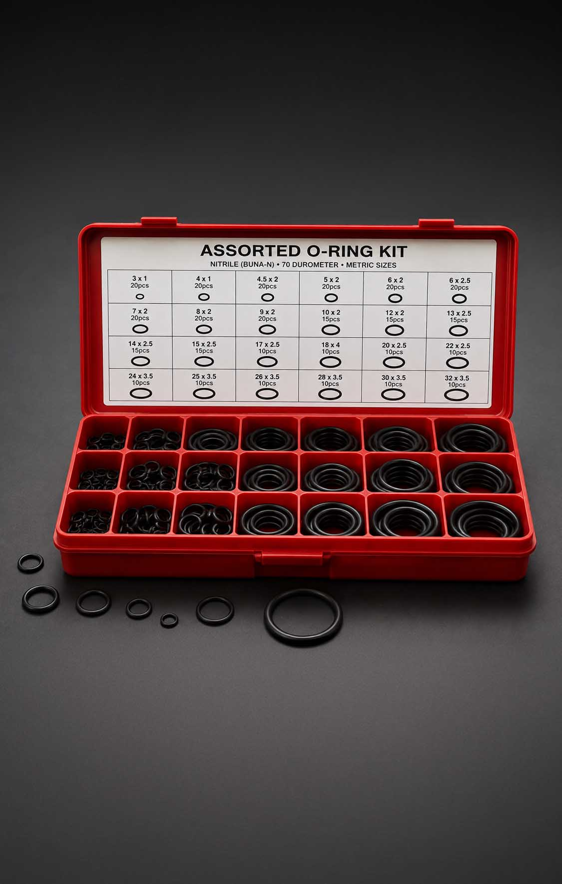 Assorted O-Ring Kit Box